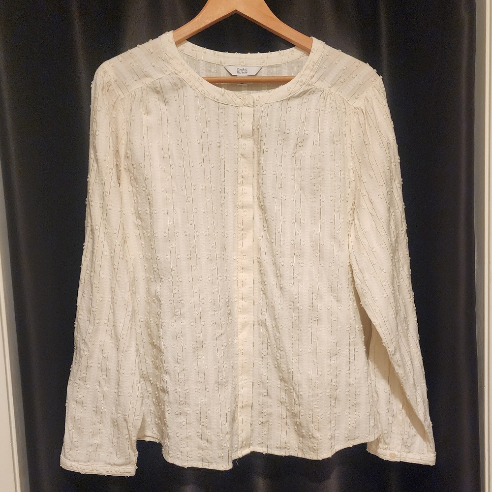 Croft&Barrow, Blouse Long Sleeve Bohemian